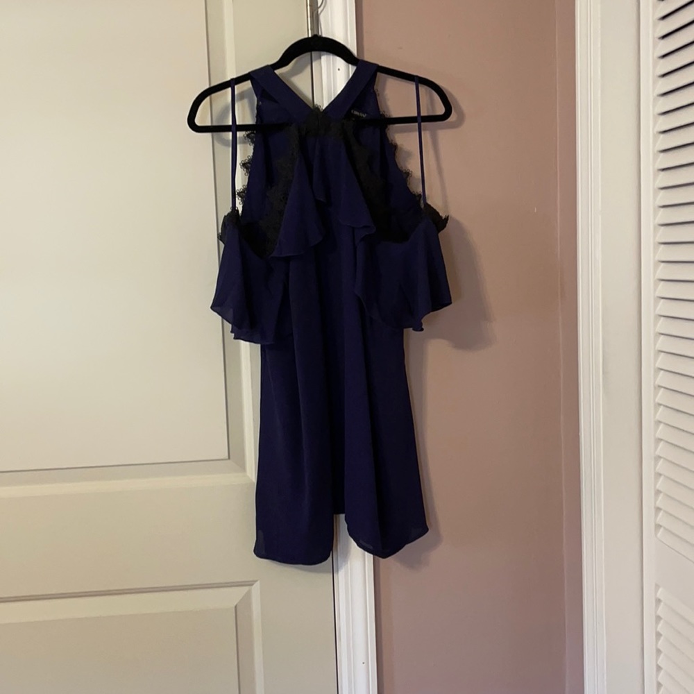 Lace Trim Blouse
